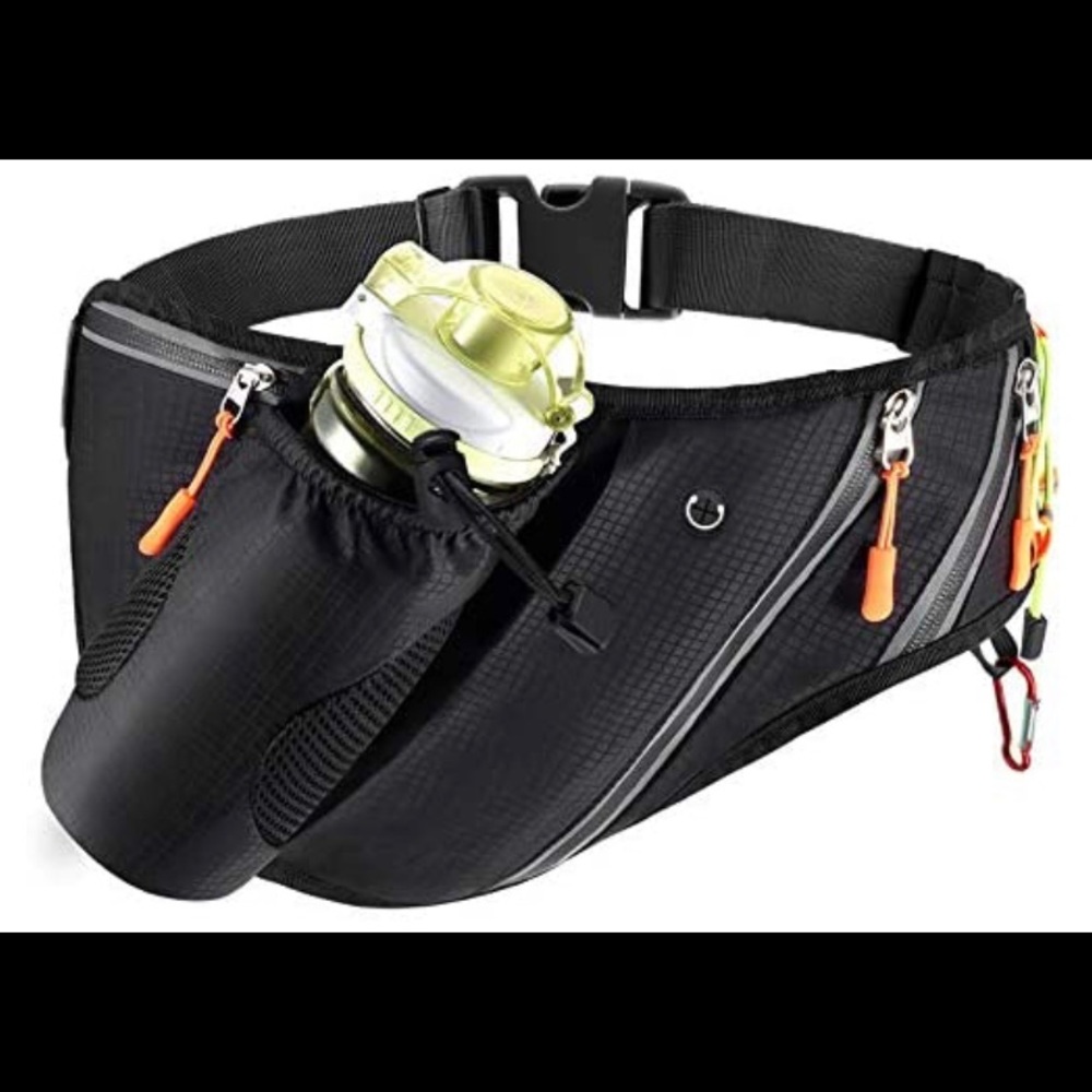 FANSIY Waterproof Running Belt/Water Bottle Pouch